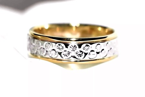 9ct white yellow gold - yellow,