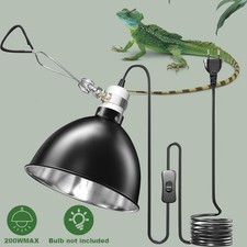 Schildkröte Wärmestrahler Terrarium Heizlicht Reptilien Wärmelampe Abdeckung