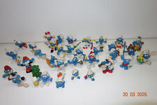 34 Schlumpf Schlümpfe Schleich Sammlung Konvolut aus den 70er und 80er Jahren