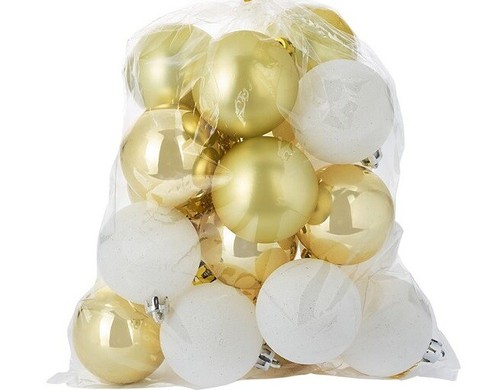 Teilig weihnachtskugeln - 20,