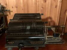 Antike Rechenmaschine Brunswiga 15