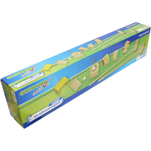 Outdoor active minigolf set - active, minigolf-set