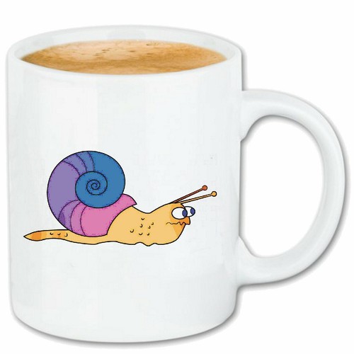 Kaffeetasse schnecke - kaffeetasse,