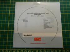 1x SEW EURODRIVE 16961218 Technical Documentation + Software Movitrac Movidrive
