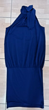 Laura Scott Cocktailkleid Abendkleid dunkel Blau gr.32/34 gebraucht (mit Fehler)