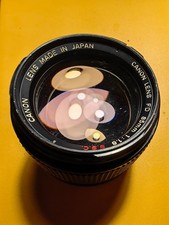Canon FD 85mm 1:1,8 SSC MF Objektiv