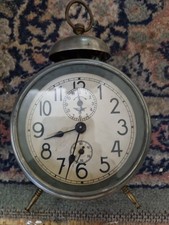 Antiker Wecker, FMS mit Adler, sehr schön