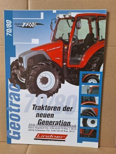 Lindner geotrac 80 - lindner, 70/80