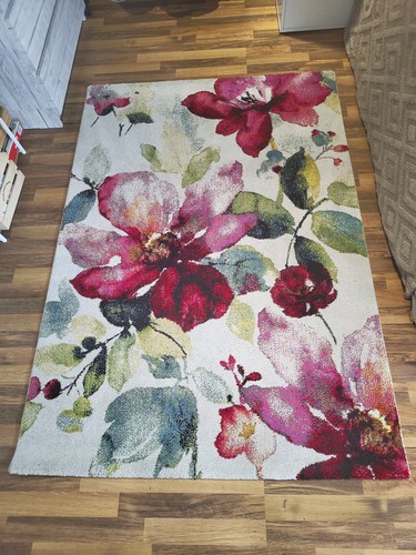 Teppich mit blumen - teppich, muster