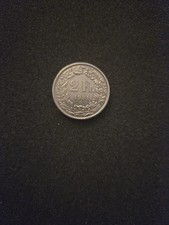 1981 Helvetia 2 Fr Münze -
