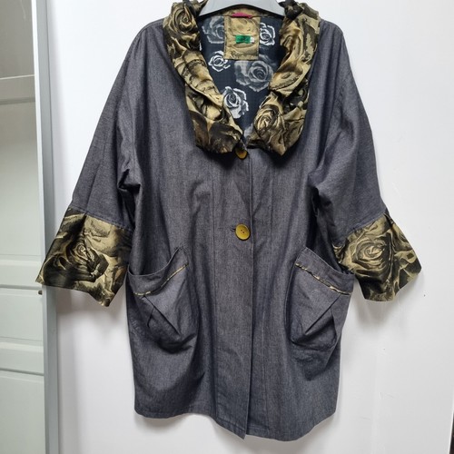 Nanice jacke mantel jeans - jacke, xl