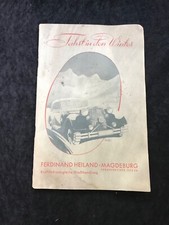 Oldtimer Teile Katalog Fa