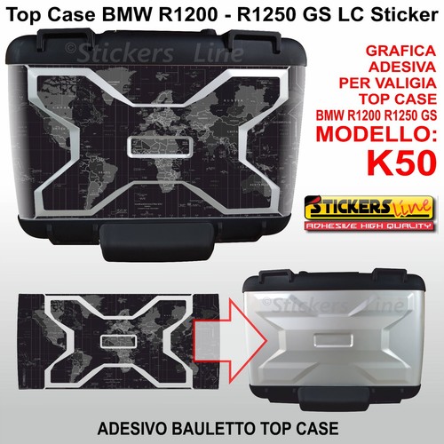 Aufkleber top case - top,