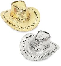 Pailletten Cowboy Cowboyhut