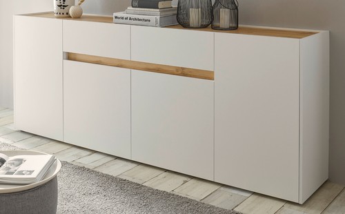 Sideboard kommode 220 weiß - cm,