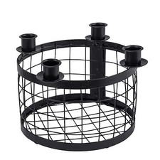 Gitter Korb Advents Kranz