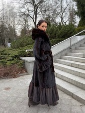 Pelzmantel Echtpelz Nerz 100%