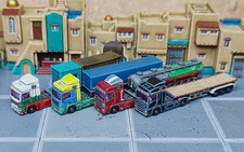 LKW und Anhänger Fahrzeug Set