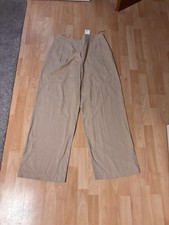 Beige Palazzo-Hose /