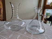 2 Glaskaraffen, Weinkaraffen