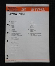 ORIGINAL STIHL 084 KETTENSÄGE
