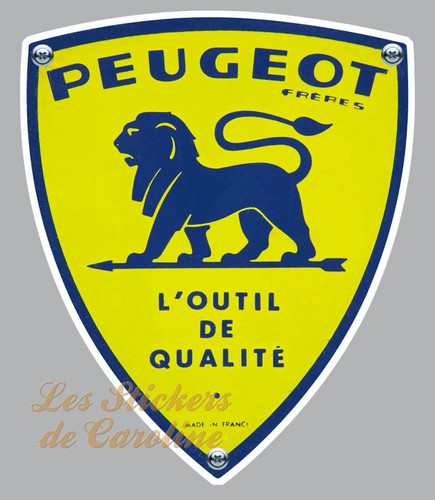 Aufkleber logo peugeot freres - logo,