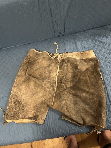 Hirschlederhose herren 58 - hirschlederhose,