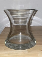 Peill Kristall Vase,massiv + schwer,klarer Schliff, H. 20cm,D-18.5cm