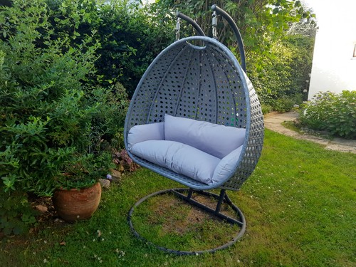 Neuwertiger twin polyrattan - neuwertiger,