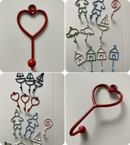 Kinder kleiderhaken herz - kinder,
