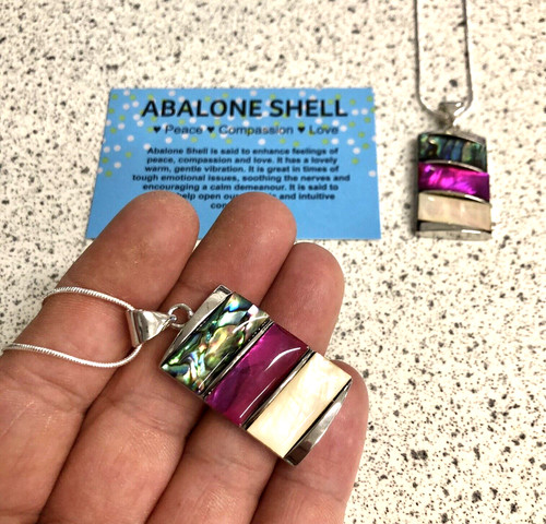 Abalone muschel grün blau - grün,