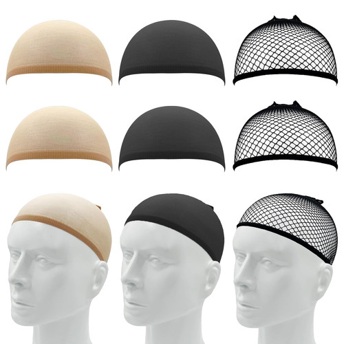 Haarnetz wig cap 6er set - haarnetz,
