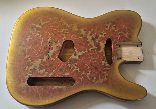 Telecaster paisley ash body - ash,