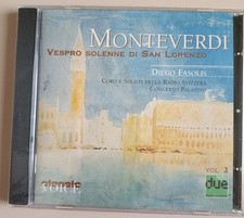 2CD Monteverdi Vesper Di San