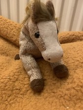 Ty Beanie Babies Filly Gold Glittery Horse Pony Plüschtier 2002 Edition
