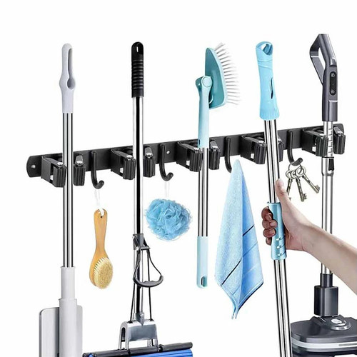 Wandhalter für besen mopp 4 - für,
