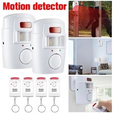 2x Bewegungsmelder Alarm Infrarot Alarmanlage PIR Hausalarm für Wohnmobil 105dB