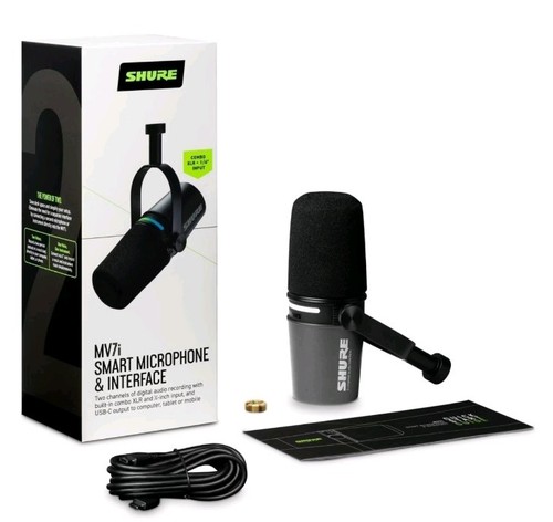 Shure mv7i - shure,