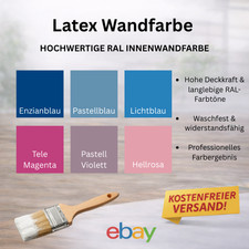 Wandfarbe Latexfarbe