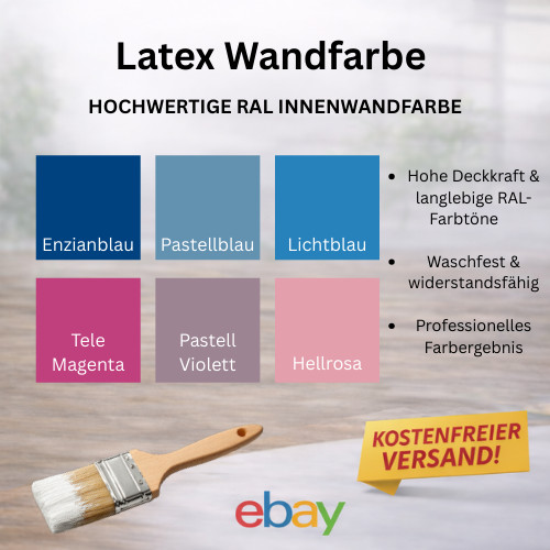 Wandfarbe latexfarbe - wandfarbe,