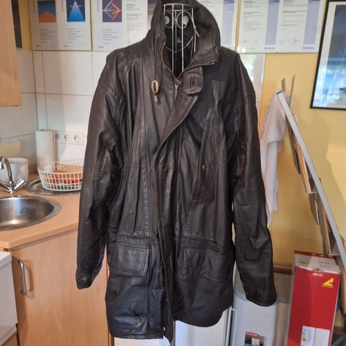 Herren lederjacke gr - herren,