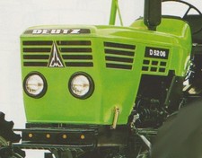Deutz d5206 aufkleber - d5206, lang