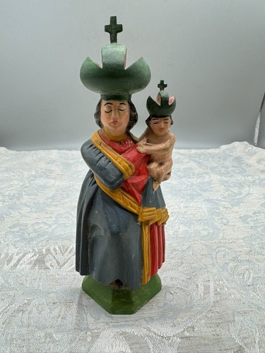 Alte vintage heiligenfigur - alte,