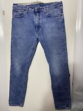 Levis Levi's Premium Jeans Lot 512 W36 L32 36/32 blau grau gerade Stretch