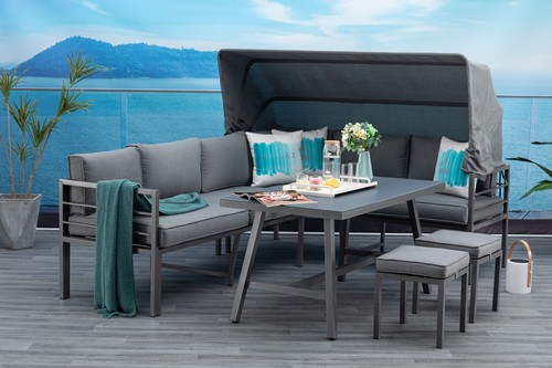 Eck lounge set - set, sitzgruppe
