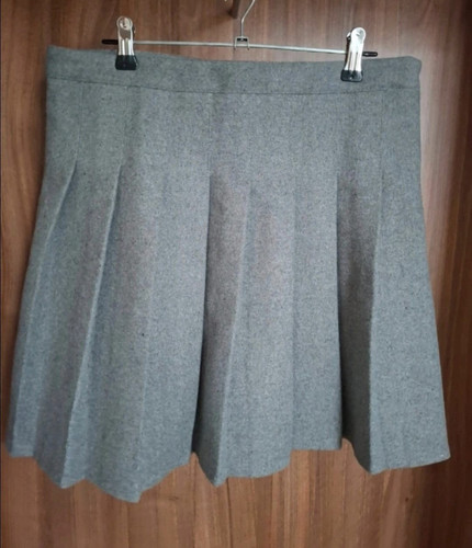 Hoerev damen faltenrock grau - hoerev,