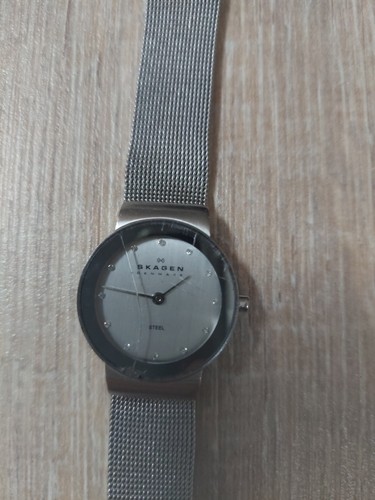 Skagen uhr glasbruch edelstahl - skagen,