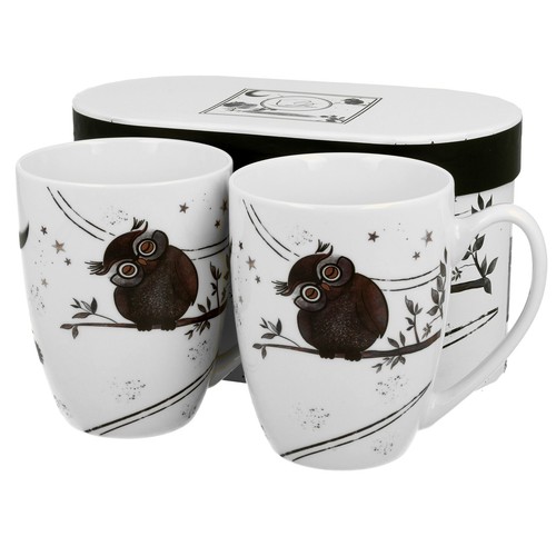 Charming owls becher 300ml - charming,