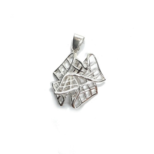 Sterling silber anhänger - silber,