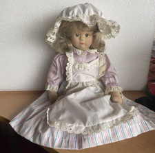 Maskenpuppe "Mamsell" 41 cm groß, reine Handarbeit